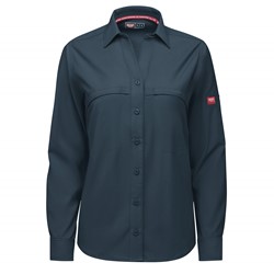 Red Kap® Women's Cooling Long Sleeve Work Shirt - TSW3AC