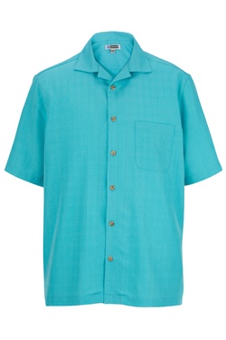 Jacquard Batiste Camp Shirt 1030