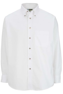 Mens Easy Care Long Sleeve Poplin Shirt 1280