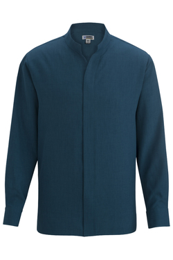 Mens Stand-Up Collar Shirt 1398