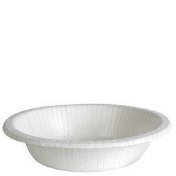 Georgia-Pacific, Dixie Basic®, DBB12W, Light-Weight Disposable Paper Bowl, Paper, White
