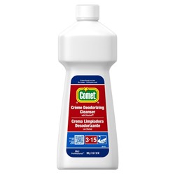 Procter & Gamble, Comet®, 73163, Creme Deodorizing Cleanser, 32 oz Bottle, Liquid, Scented