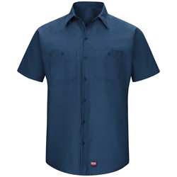 Red Kap® Men's Short Sleeve Work Shirt with MIMIX® - SX20NV