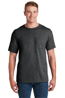 JERZEES -  Dri-Power 50/50 Cotton/Poly Pocket T-Shirt.  29MP