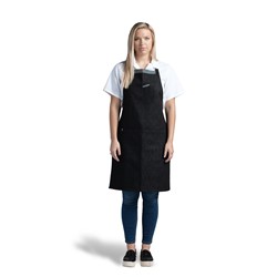 3128 Surge Bib Black Webbing Apron
