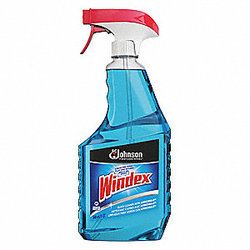 Glass Cleaner, 32 oz Trigger Spray Bottle, Liquid, Floral, 10000000000000