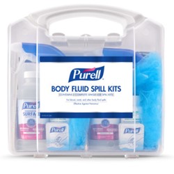 Body Fluid Spill Kit, 8 oz (Foodservice Surface Sanitizer), Liquid, Alcohol-Like, 3841-08-CLMS