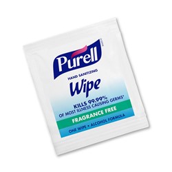 PurellÂ® PURELLÂ® Hand Sanitizing Wipes Alcohol Formula, 9021-1M