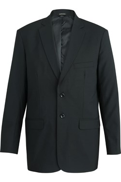 Edwards Mens Single Breasted Poly-Wool Suit Coat - 3633