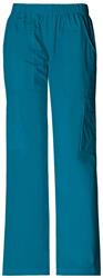 Cherokee Ladies WW Core Stretch  Mid Rise Pull-On Pant Cargo Pant 4005P - Petite