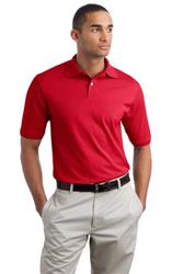 JERZEES - SpotShield 5.6-Ounce Jersey Knit Sport Shirt. 437M
