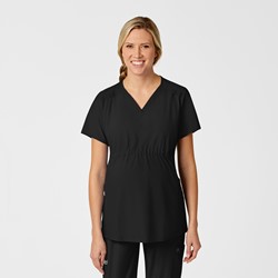 Wink W123 Maternity V-Neck Scrub Top - 4555
