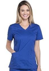 Cherokee Ladies Workwear WW Core Stretch  V-Neck Top 4710