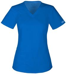 Cherokee Ladies Workwear WW Core Stretch  V-Neck Top 4710