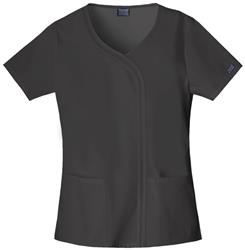 Cherokee Workwear Mock Wrap Top 4747