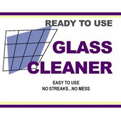 Manufacturing, Ready To Use, Glass Cleaner, 1 gal, Liquid, 15104X1