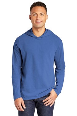 COMFORT COLORS  Heavyweight Ring Spun Long Sleeve Hooded Tee. 4900