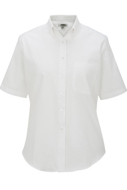 Ladies' Short Sleeve Oxford Shirt 5027