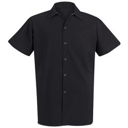 Spun Poly Long Cook Shirt 5035BK