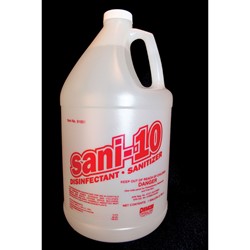 Chemcor Chemical, 91001, Disinfectant And Sanitizer, 1 gal, Bottle, Liquid, Slight