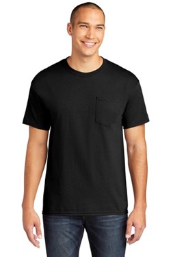 Gildan  Heavy Cotton  100% Cotton Pocket T-Shirt. 5300