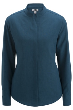 Ladies' Stand-Up Collar Shirt 5398