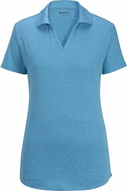 Edwards Ladies Point Grey Heathered Polo 5592