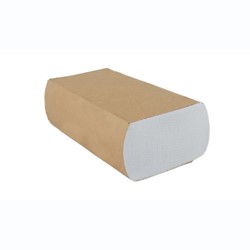 Roses Multi-Fold Towel, White, 9.25 x 9.5 in, 203R