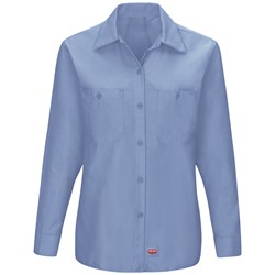 Red Kap® Women's Long Sleeve Work Shirt with MIMIX® - SX11LB