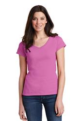 Gildan Softstyle Women's Fit V-Neck T-Shirt. 64V00L