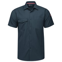 Red Kap® Men's Cooling Short Sleeve Work Shirt - TSM2AC