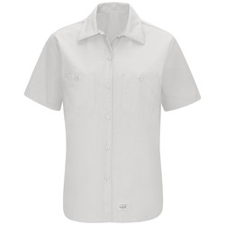 Red Kap® Women's Short Sleeve Work Shirt with MIMIX® - SX21WH