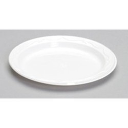 Genpak, Aristocrat, 34780245, Plate, Plastic, 6 in, White