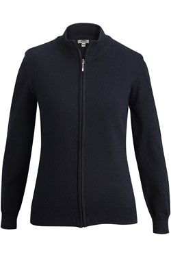 Ladies' Full-Zip Fine Gauge Cardigan Sweater 7064