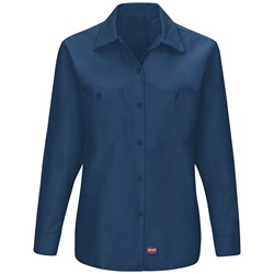 Red Kap® Women's Long Sleeve Work Shirt with MIMIX® - SX11NV