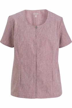 Edwards Ladies' Scoop Neck Zip Front Tunic 7279