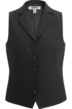 Edwards Ladies Dress Lapel Vest 7496