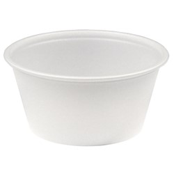 P/S PORTION CUP P/P 4-OZ CLEAR2500/CS, 75000636