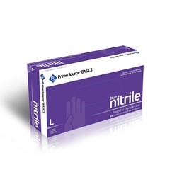 Prime Source Basics 4 Mil Blue Nitrile Glove, Large, 75000764