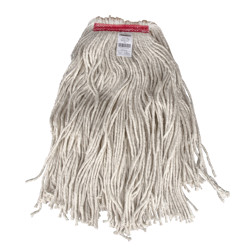 Cotton Mop Head, #32, Cut End, Narrow Band, White