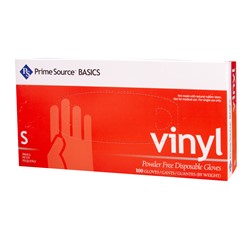 Prime Source Basics Clear Vinyl Glove, Small, 75006008