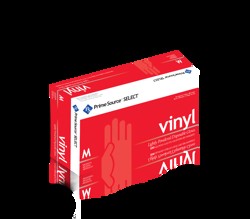 Prime Source Select Clear Vinyl Glove, Medium