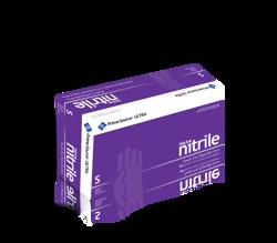 Prime Source Ultra 4 Mil Black Nitrile Glove, Small