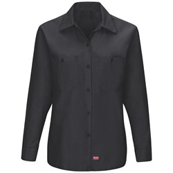 Red Kap® Women's Long Sleeve Work Shirt with MIMIX® - SX11BK