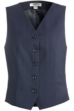 Ladies' Synergy Washable High-Button Vest 7526