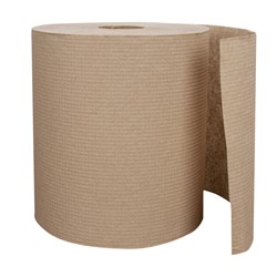 Right Choice Natural Hardwound Roll Towel 800'