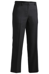 Ladies' Microfiber Flat Front Pant 8532