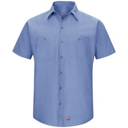 Red Kap® Men's Short Sleeve Work Shirt with MIMIX® - SX20LB