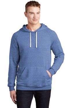 JERZEES  Snow Heather French Terry Raglan Hoodie 90M