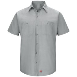 Red Kap® Men's Short Sleeve Work Shirt with MIMIX® - SX20GY